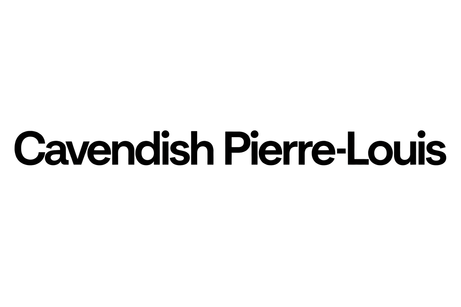 Cavendish Pierre-Louis logo wordmark